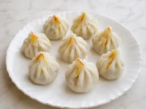 उकडीचे मोदक - लहान
